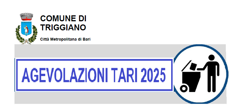 AGEVOLAZIONI TARI 2025